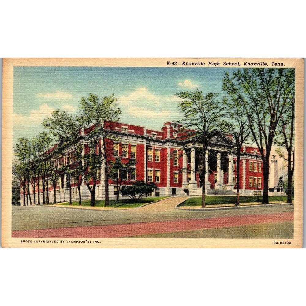 Post Card, Knoxville High School, Knoxville, TN